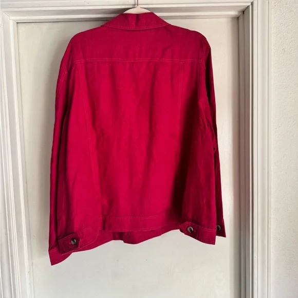 NWOT Coldwater Creek Linen Jacket - Picture 3 of 9